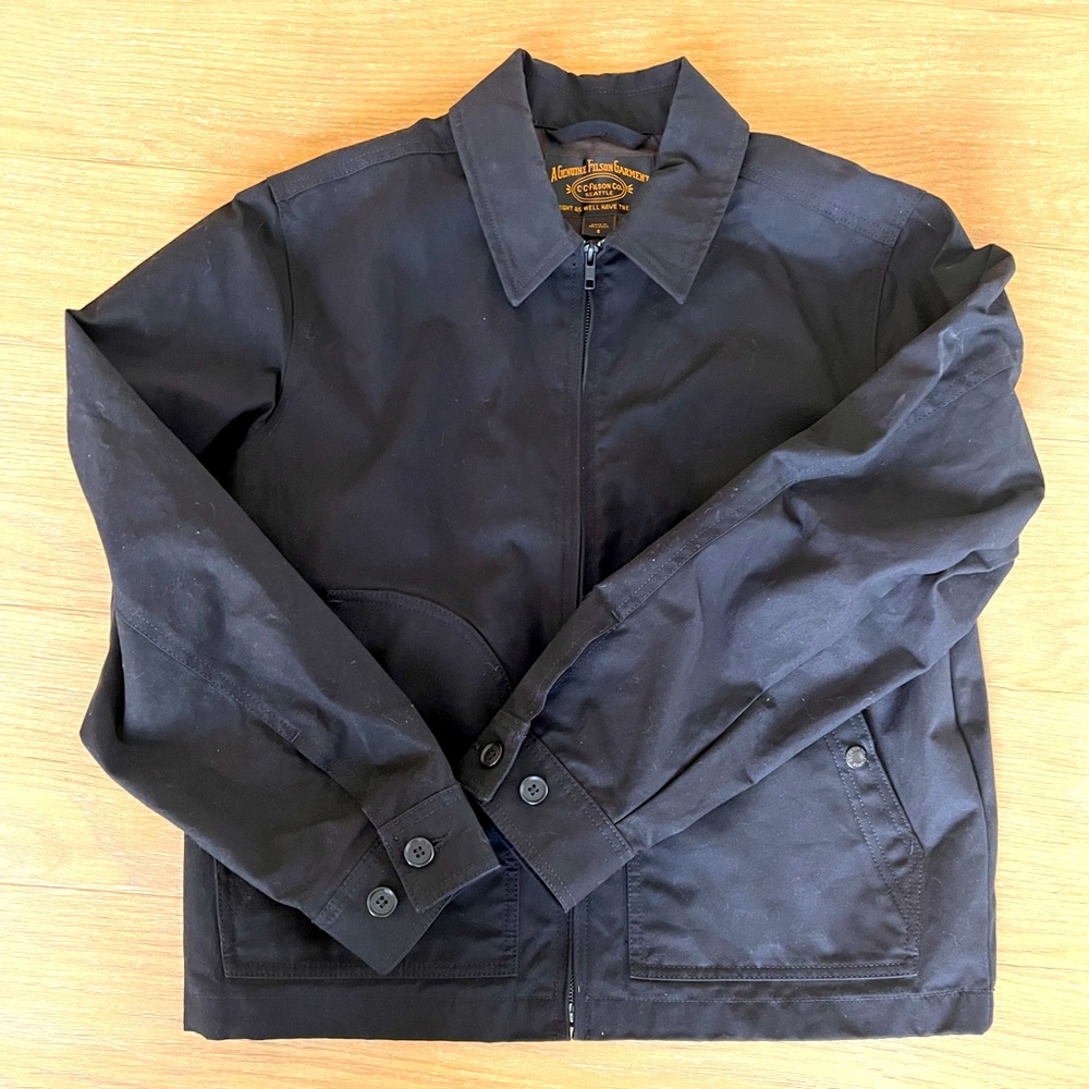 Filson Dry Tin Cloth Short Cruiser Jacket